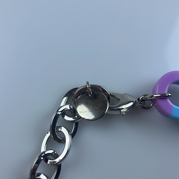 Pono by Joan Goodman Chain Statement Choker Necklace S83-8 - Picture 2 of 3